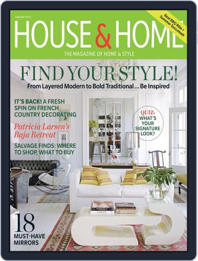 House & Home June 30th, 2012 Digital Back Issue Cover