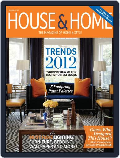 House & Home December 10th, 2011 Digital Back Issue Cover