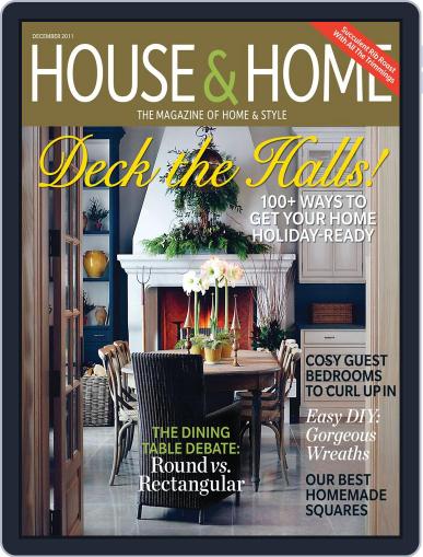 House & Home November 12th, 2011 Digital Back Issue Cover