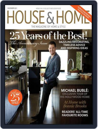 House & Home October 8th, 2011 Digital Back Issue Cover