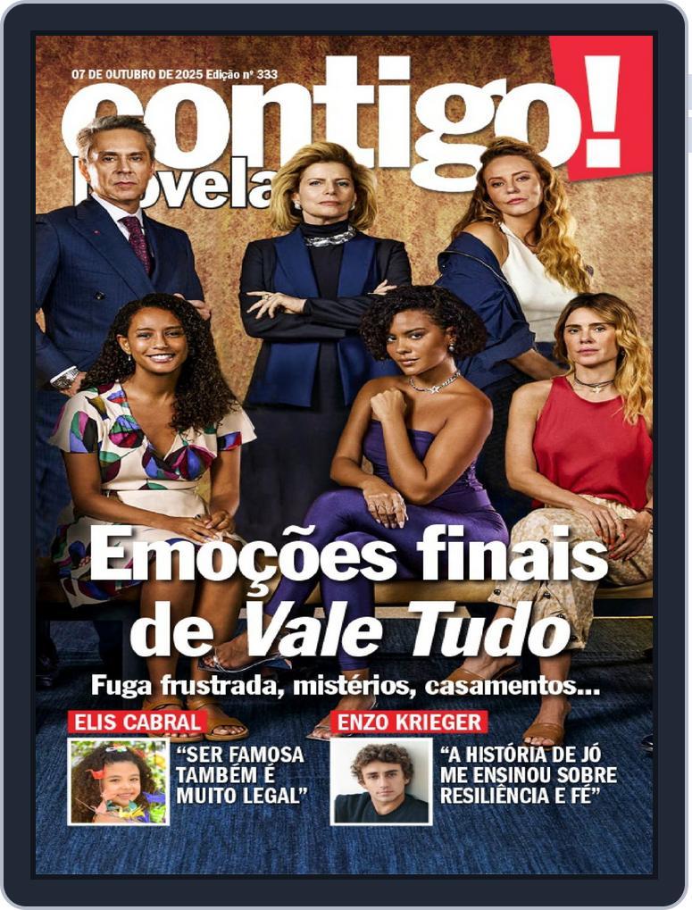 Contigo! Novelas October 7th, 2025 Digital Back Issue Cover