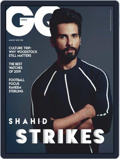 GQ India August 1st, 2019 Digital Back Issue Cover