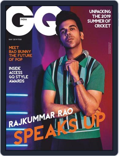 GQ India May 1st, 2019 Digital Back Issue Cover