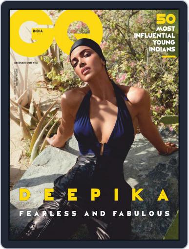GQ India December 1st, 2018 Digital Back Issue Cover