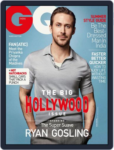 GQ India March 1st, 2017 Digital Back Issue Cover