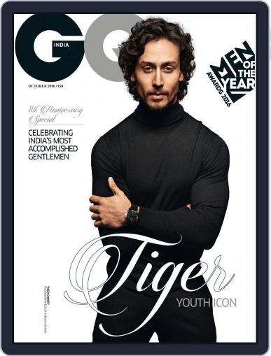 GQ India October 7th, 2016 Digital Back Issue Cover