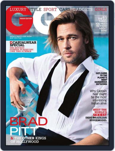 GQ India May 4th, 2012 Digital Back Issue Cover