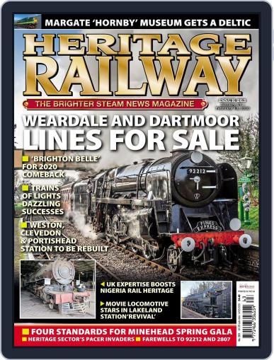Heritage Railway January 17th, 2020 Digital Back Issue Cover