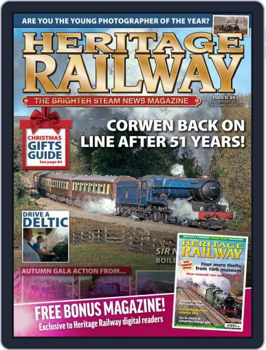 Heritage Railway November 22nd, 2019 Digital Back Issue Cover