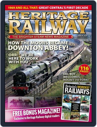 Heritage Railway October 1st, 2019 Digital Back Issue Cover