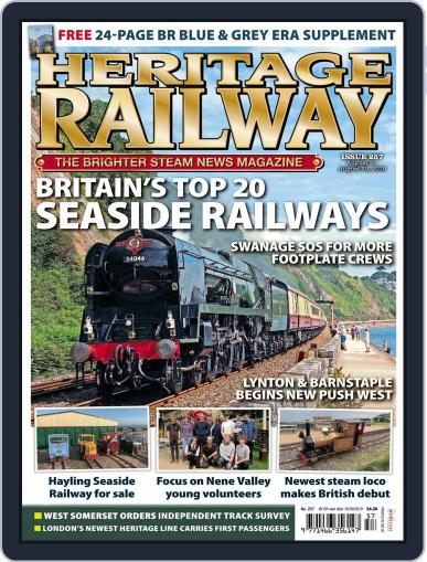 Heritage Railway August 1st, 2019 Digital Back Issue Cover