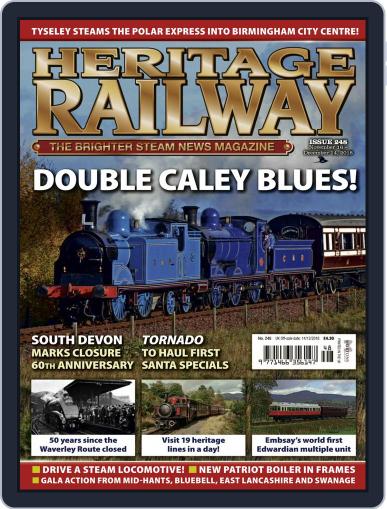 Heritage Railway November 1st, 2018 Digital Back Issue Cover