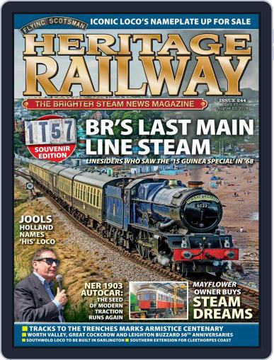 Heritage Railway July 27th, 2018 Digital Back Issue Cover