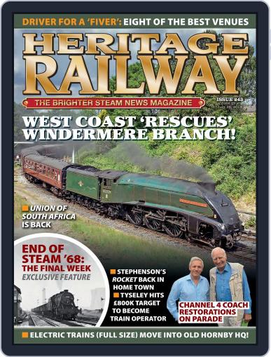 Heritage Railway July 1st, 2018 Digital Back Issue Cover