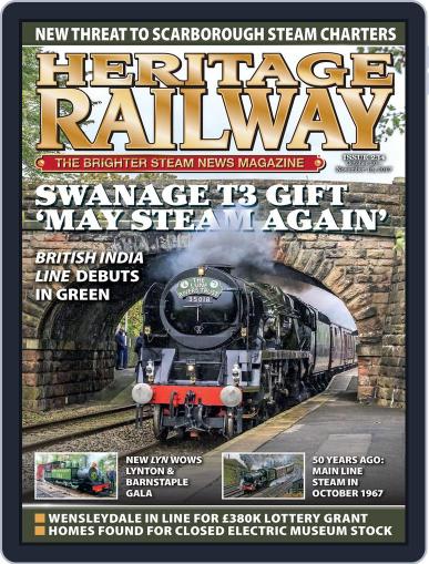 Heritage Railway October 1st, 2017 Digital Back Issue Cover
