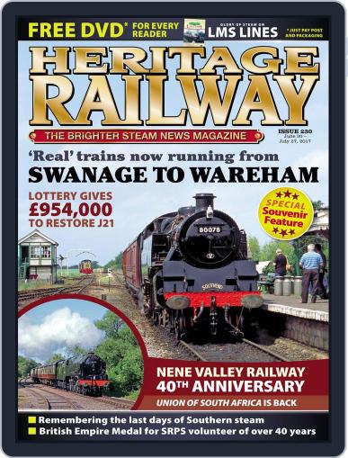 Heritage Railway June 30th, 2017 Digital Back Issue Cover
