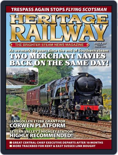 Heritage Railway June 2nd, 2017 Digital Back Issue Cover
