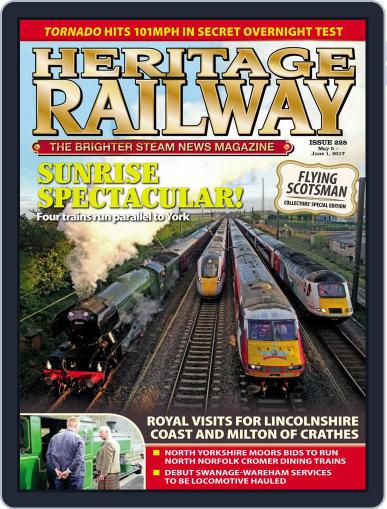 Heritage Railway May 1st, 2017 Digital Back Issue Cover