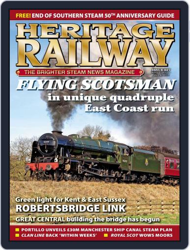Heritage Railway April 4th, 2017 Digital Back Issue Cover