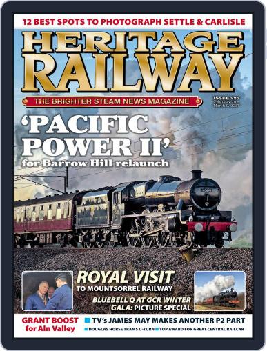 Heritage Railway March 1st, 2017 Digital Back Issue Cover