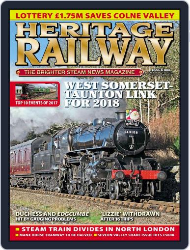 Heritage Railway February 1st, 2017 Digital Back Issue Cover