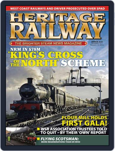 Heritage Railway December 15th, 2015 Digital Back Issue Cover