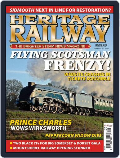 Heritage Railway November 19th, 2015 Digital Back Issue Cover