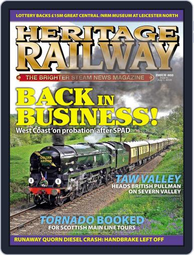 Heritage Railway June 2nd, 2015 Digital Back Issue Cover