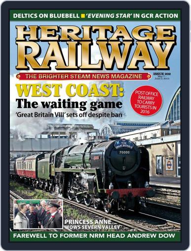 Heritage Railway May 5th, 2015 Digital Back Issue Cover