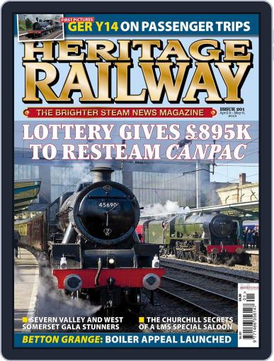 Heritage Railway April 7th, 2015 Digital Back Issue Cover