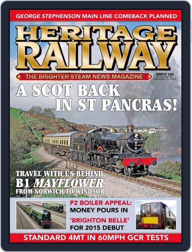 Heritage Railway November 18th, 2014 Digital Back Issue Cover