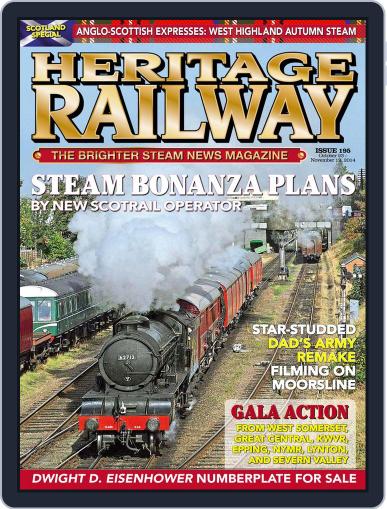 Heritage Railway October 21st, 2014 Digital Back Issue Cover