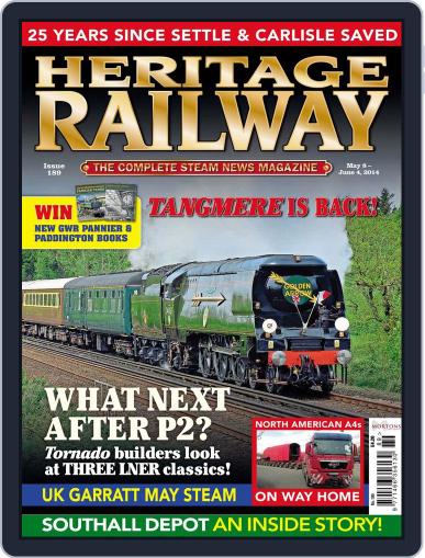 Heritage Railway May 8th, 2014 Digital Back Issue Cover