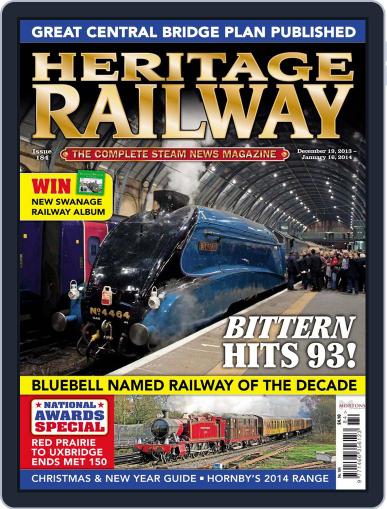 Heritage Railway December 17th, 2013 Digital Back Issue Cover