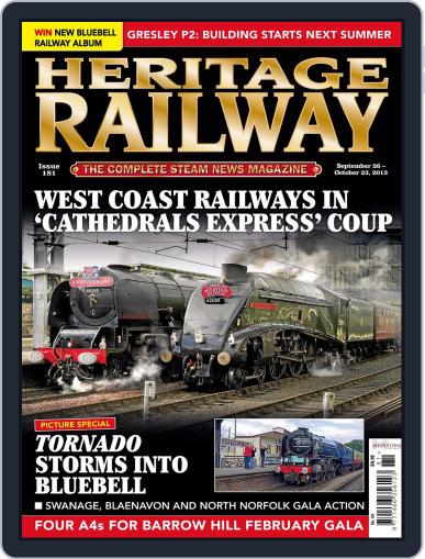 Heritage Railway September 24th, 2013 Digital Back Issue Cover