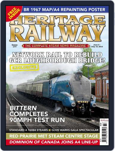 Heritage Railway June 4th, 2013 Digital Back Issue Cover