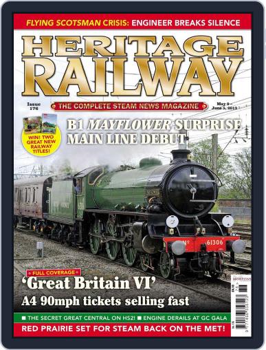 Heritage Railway May 7th, 2013 Digital Back Issue Cover