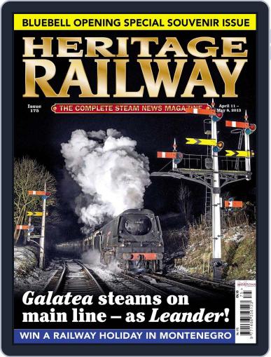Heritage Railway April 9th, 2013 Digital Back Issue Cover