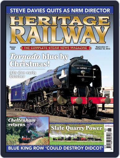 Heritage Railway September 25th, 2012 Digital Back Issue Cover
