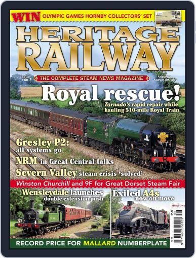 Heritage Railway July 31st, 2012 Digital Back Issue Cover