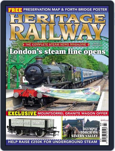 Heritage Railway June 5th, 2012 Digital Back Issue Cover