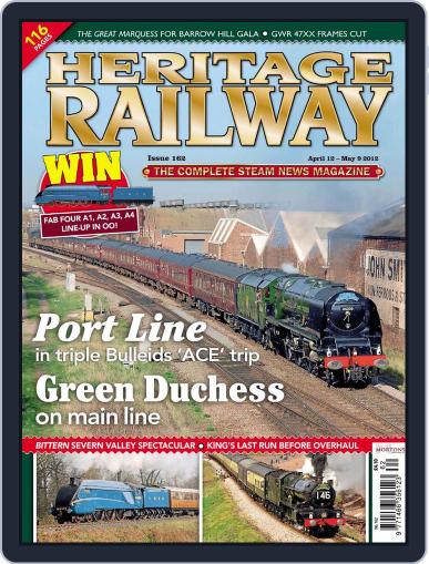 Heritage Railway April 10th, 2012 Digital Back Issue Cover