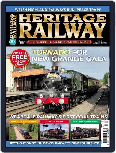 Heritage Railway July 5th, 2011 Digital Back Issue Cover