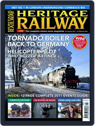 Heritage Railway January 18th, 2011 Digital Back Issue Cover