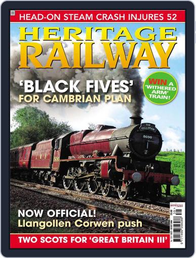 Heritage Railway September 29th, 2009 Digital Back Issue Cover