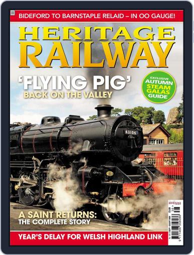 Heritage Railway September 1st, 2009 Digital Back Issue Cover