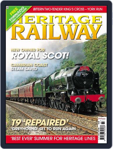 Heritage Railway August 4th, 2009 Digital Back Issue Cover