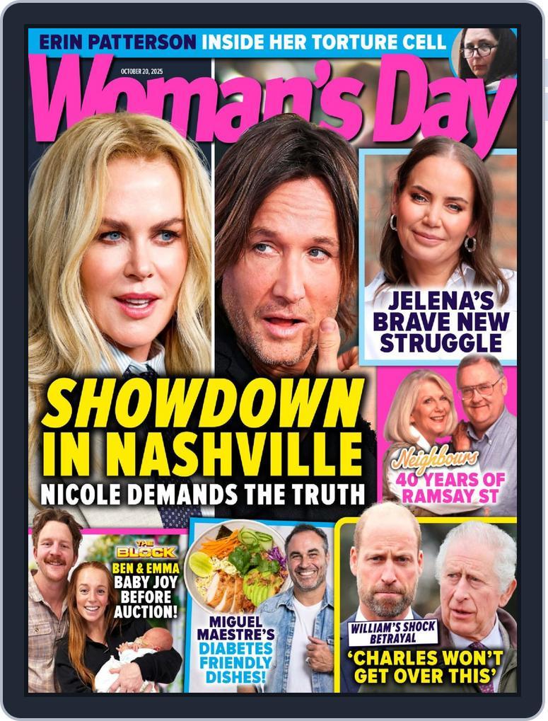 Woman's Day Australia (Digital) Subscription                    October 12th, 2025 Issue