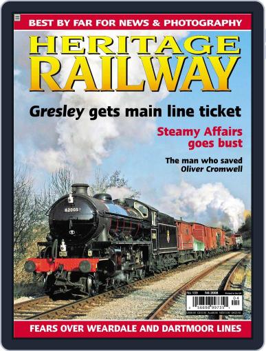 Heritage Railway March 10th, 2008 Digital Back Issue Cover