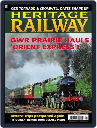 Heritage Railway September 24th, 2007 Digital Back Issue Cover